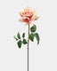 Peach Pink Dutchess Real Touch Rose 20" - 1