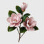 Real Touch Magnolia Stem 3-Head | Pink Magnolia Branch - Pink