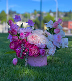 Luxury Finest Real Touch Everlasting Flower Arrangement In Signature Box - Flovery's Exclusive