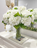 Large Hydrangeas Centerpiece 21-in
