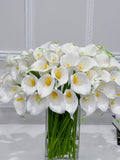 60 Tall White Real Touch Calla Lilies Arrangement