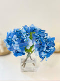 12" Tall Blue Hydrangea Arrangement - Flovery