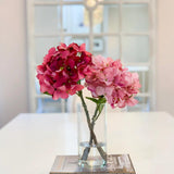Real Touch Arrangement White Hydrangeas - Flovery