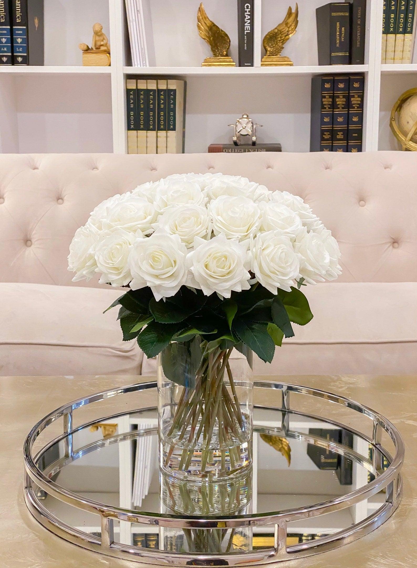 Real Touch Rose Large Tall Arrangement - Flovery