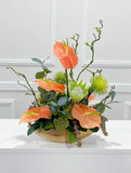 Large Exclusive Real Touch Anthurium Arrangement - Flovery
