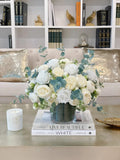 Large Pink Rose Peony Centerpiece