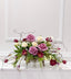 Premium All Real Touch Flowers Arrangement, French Purple Floral Decor In Glass Vase - Flovery
