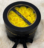 Premium Scented Soap Royal Yellow Roses In Elegant Double Box - Flovery