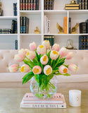 Large 60 Tulip Artificial Flower Arrangement - Flovery