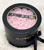 Scented Soap Mixed White and Flovery Pink Rose In Elegant Double Gift Box - Flovery