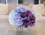 Real Touch Purple Hydrangea Arrangement For All Occasion-Purple Hydrangea-White Hydrangea-Fake Flowers Arrangement -Centerpiece - Flovery
