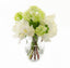 Real Touch Roses Hydrangeas Petite Arrangement - Flovery