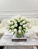 Large 50 Tulips French Floral Arrangement - Flovery