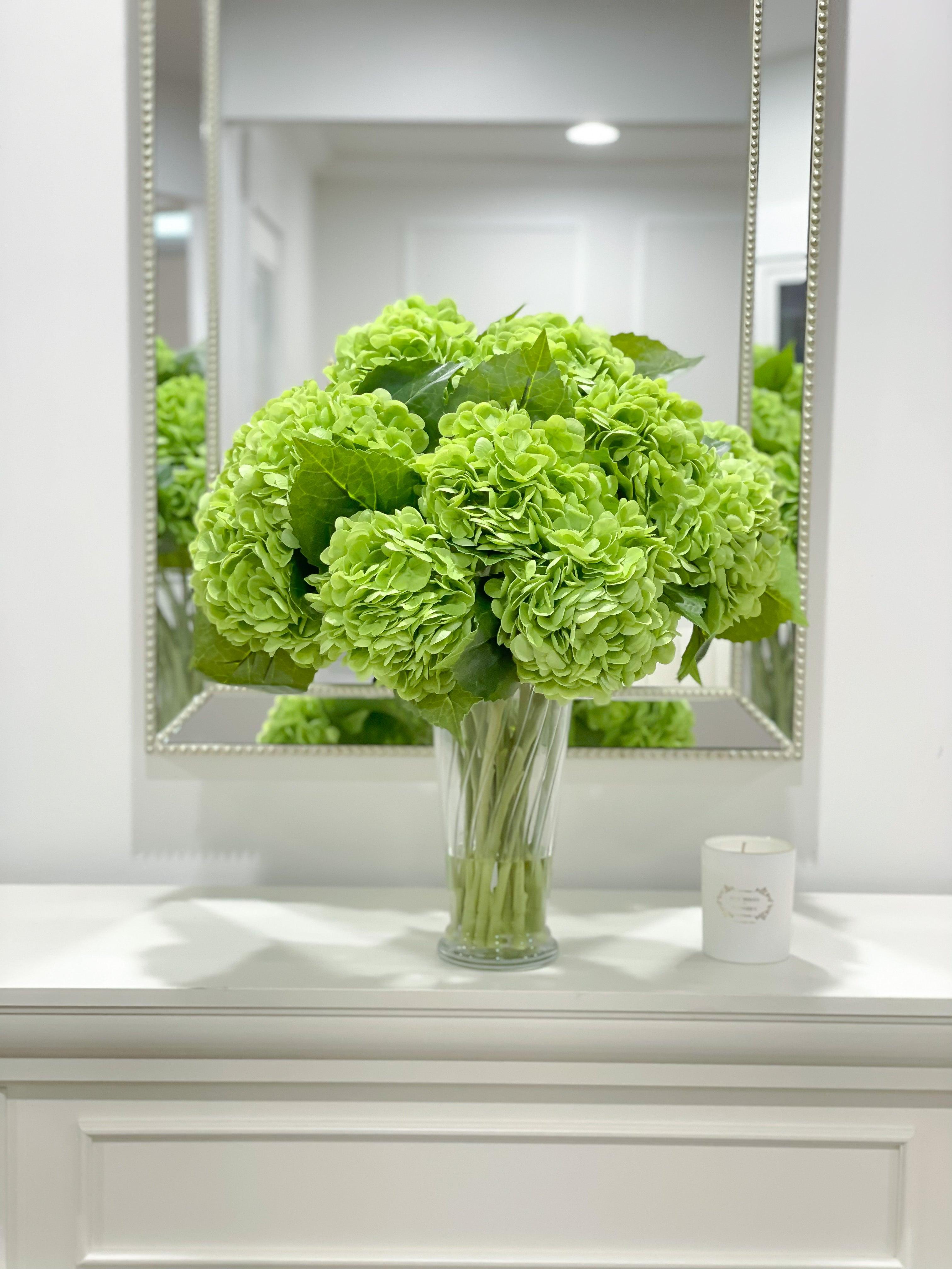 Large Hydrangeas Centerpiece 21-in - Flovery