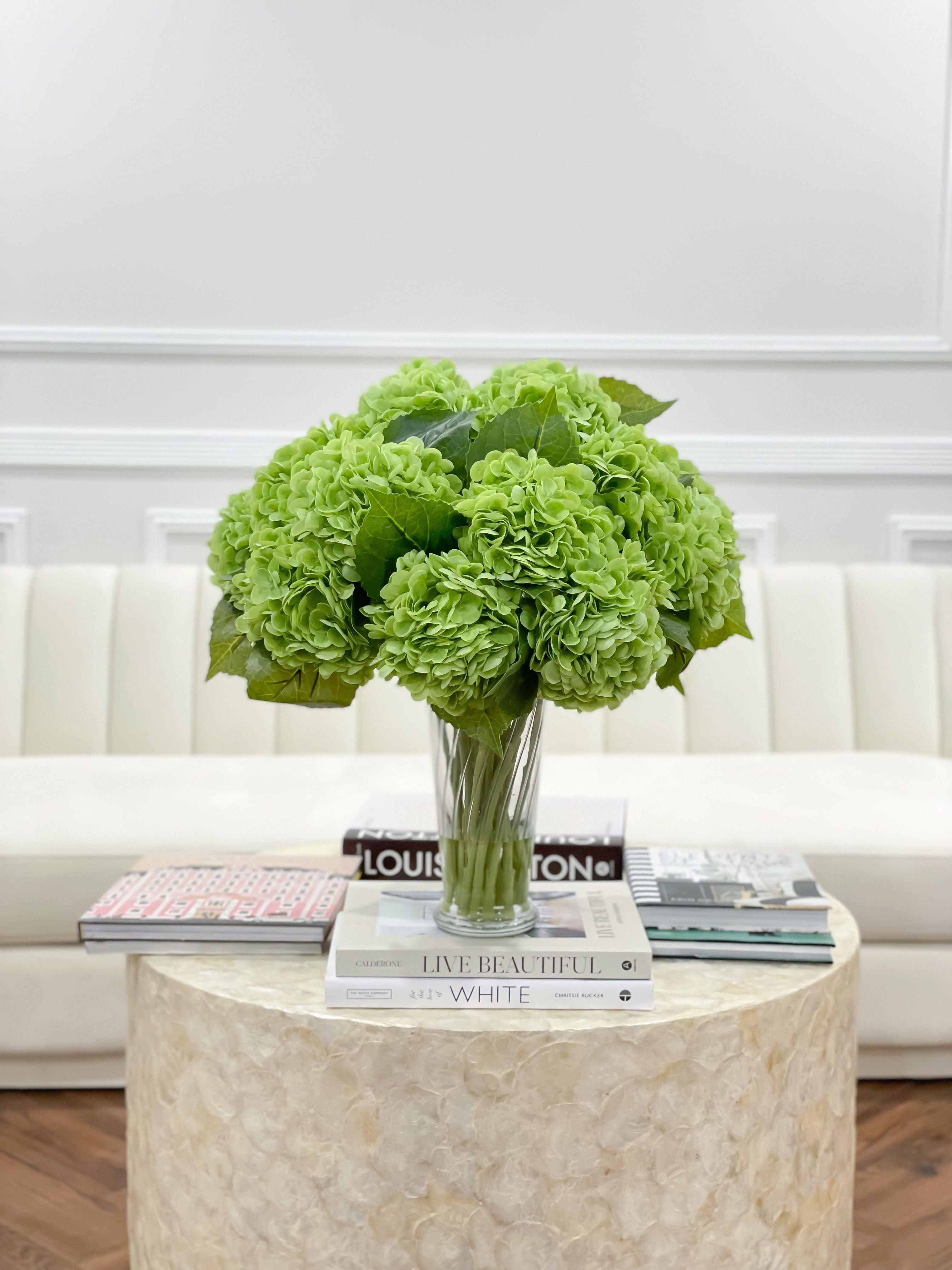 Large Hydrangeas Centerpiece 21-in - Flovery