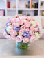 Pink Paradise Arrangement - XXXLarge Centerpiece Arrangement - Lobby Centerpiece-Faux Flowers Arrangement- Finest Artificial Centerpiece - Flovery