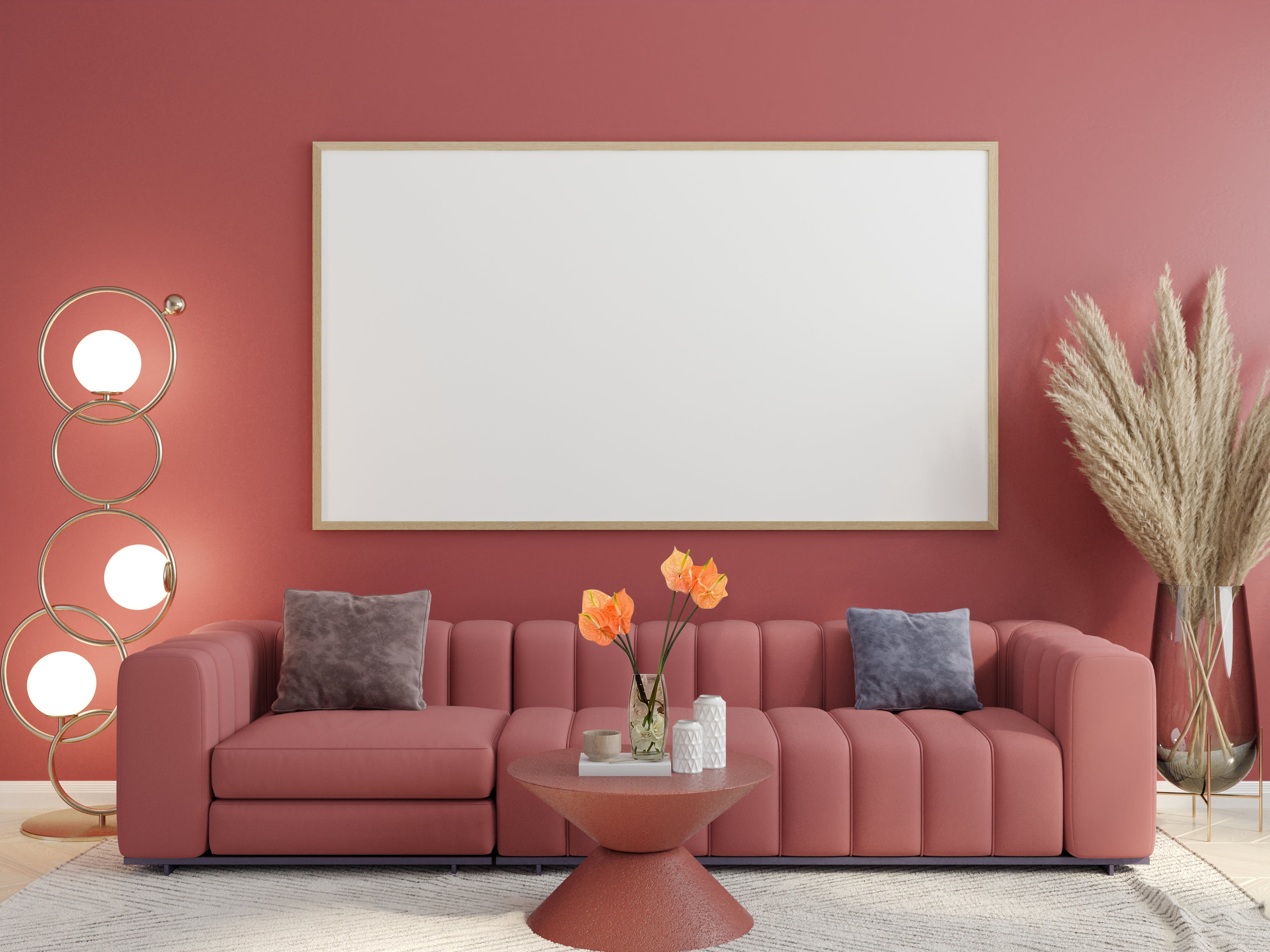 Customizing Your Living Room with Faux Flower Arrangements