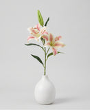 Casablanca Real Touch Large Lily Single Stem - Champagne (edited)