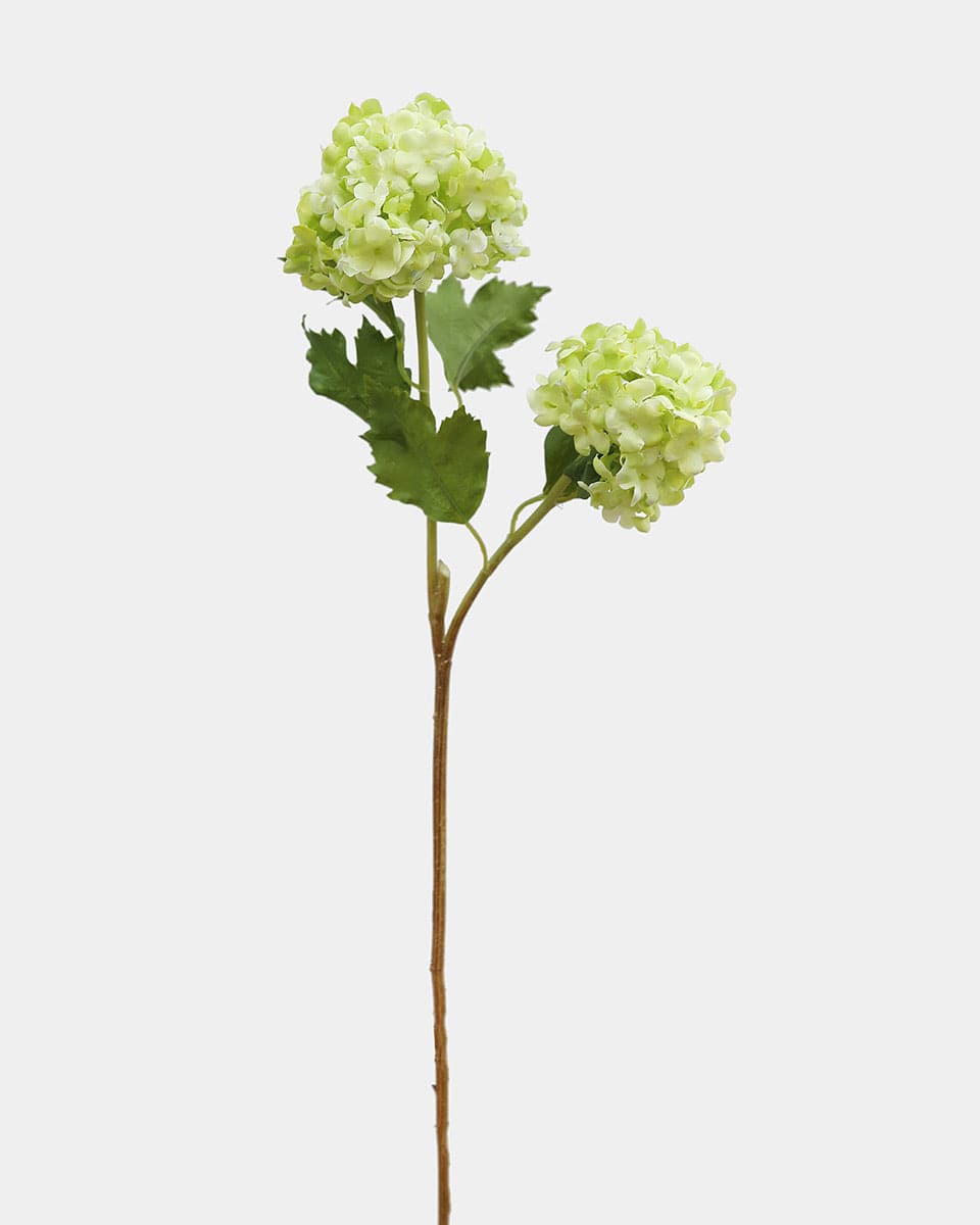 Artificial Green Snowball 21.5" - 1