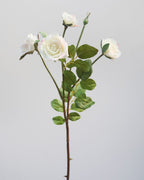 White Floribunda Rose Spray 19” - 1
