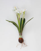 Real Touch White Narcissus 13” - 1