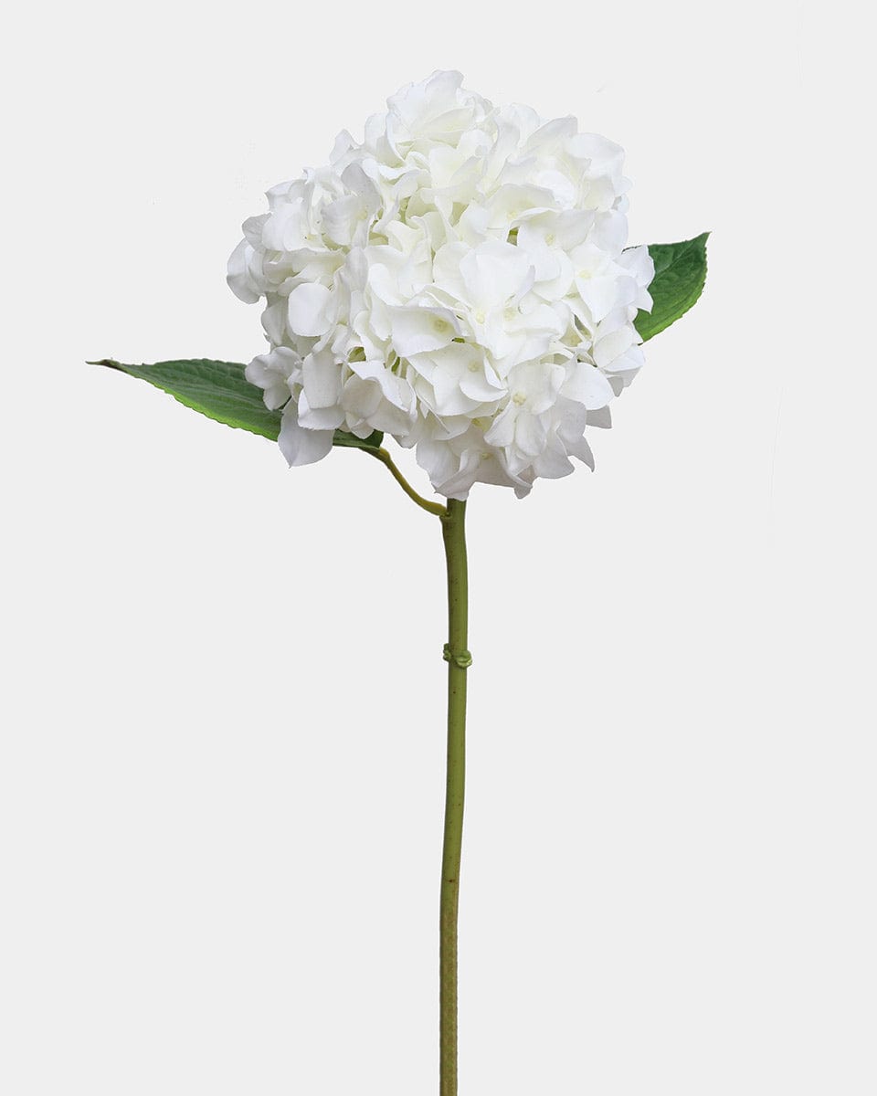Real Touch White Hydrangea 18” - 1
