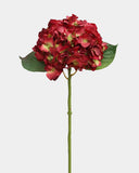 Real Touch Red Hydrangea 18” - 1