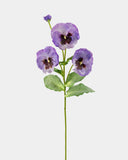 Lavender Purple Silk Pansy 21" - 1
