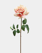 Peach Pink Dutchess Real Touch Rose 20" - 1