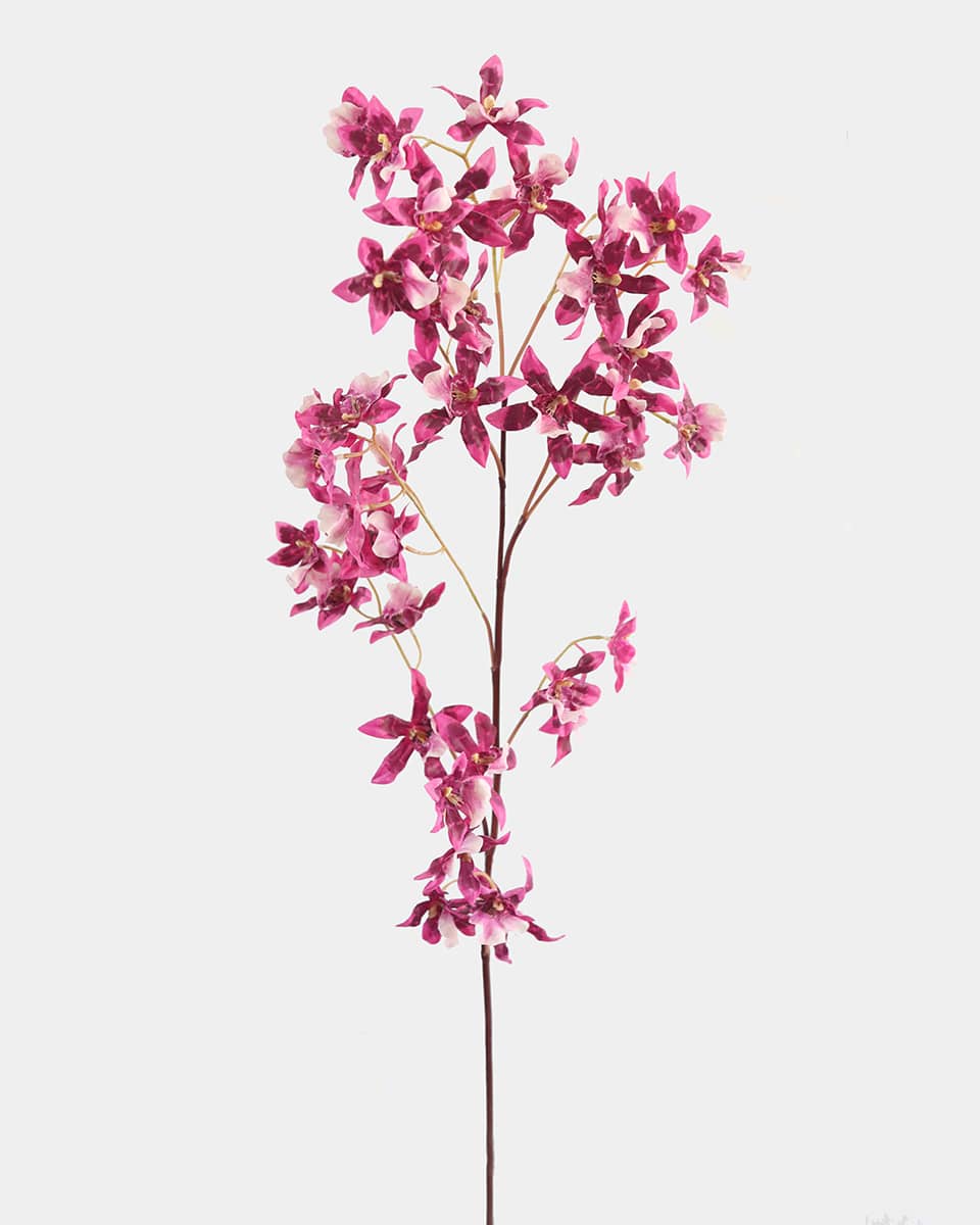 Faux Pink Dancing Oncidium 46.5" - 1