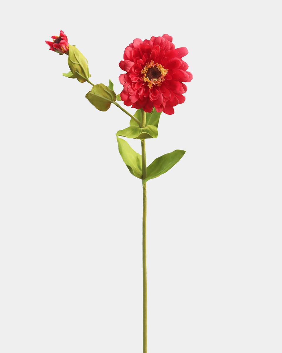 Real Touch Red Zinnia 24.5" - 1 Main image