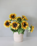 Artificial Yellow Sunflower 35" - 2