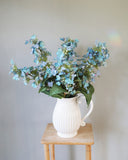 Blue Butterfly Hydrangea Flower 32” - 2