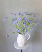 Blue Silk Cornflower 36" - 2