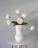 Real Touch Cream Pink English Rose 24" - 2