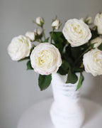 Real Touch White Rose 21.5" - 2