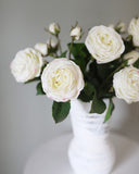 Real Touch White Rose 21.5" - 2