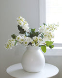 Artificial White Lilac 22.5" - 2