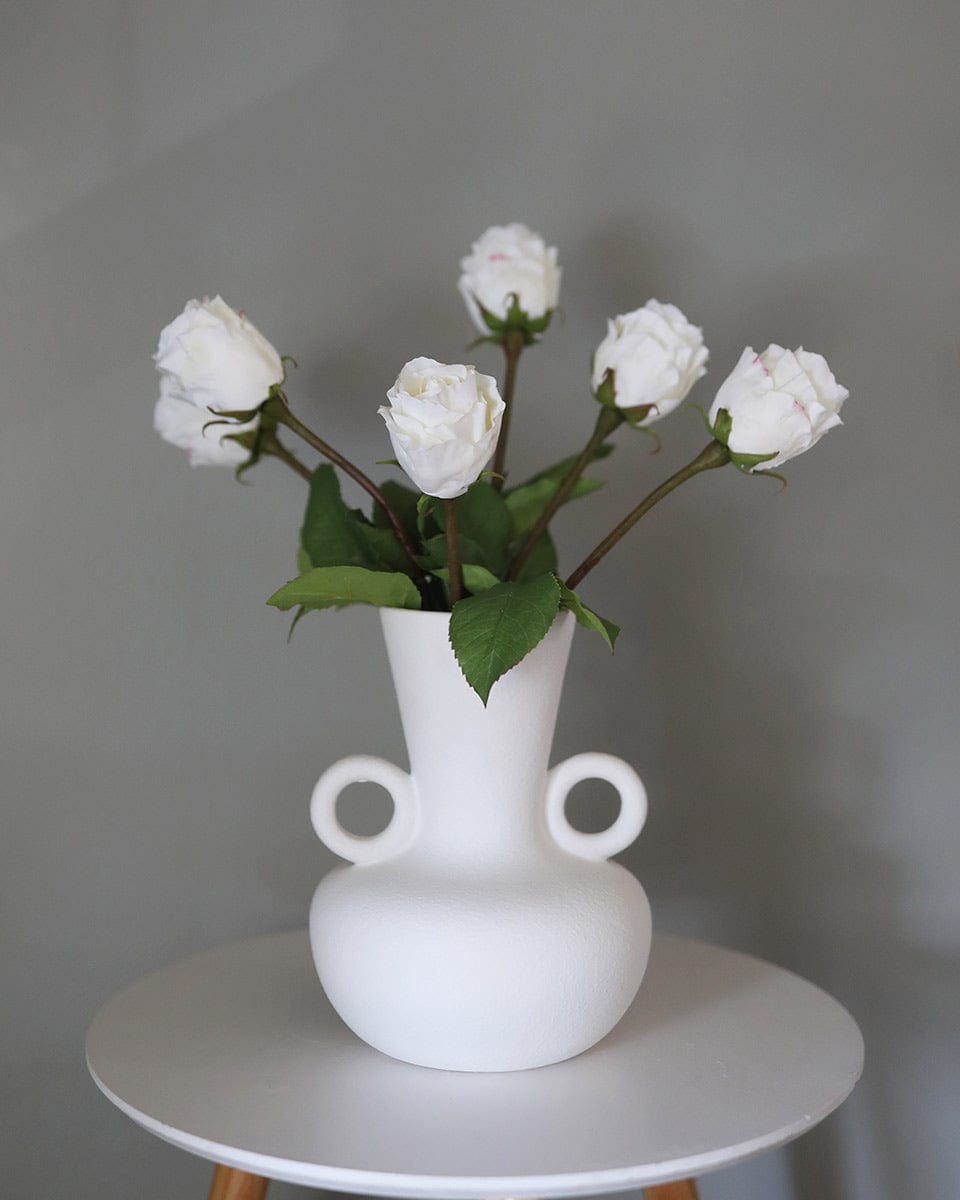 White Dutchess Rose Bud 23" Secondary image