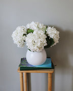 Real Touch White Hydrangea 18” - 2