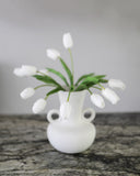 Real Touch White Tulip Bundle 15" - 2