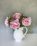 Pink Faux Peony 19.5" - 2