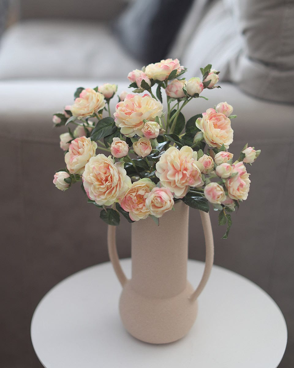 Blush Tea Rose Flowers 20" Secondary image