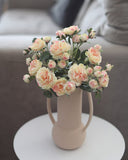 Blush Tea Rose Flowers 20" - 2