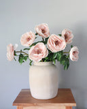 Real Touch Open Pink Peony 21.5" - 2