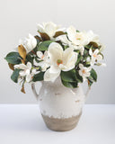 White Faux Magnolia 29" - 2