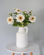 Real Touch Blush Pink Zinnia 24.5" - 2