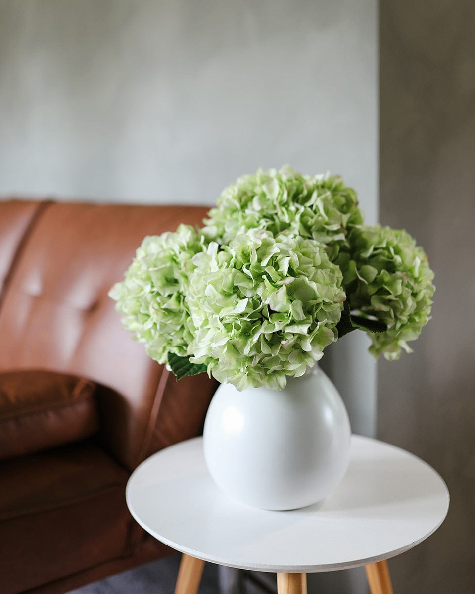 Real Touch Green Hydrangea 18" Secondary image
