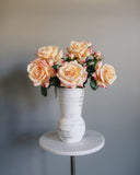 Real Touch Prestige Peach Rose 22" - 2
