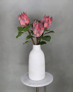 Burgundy Faux King Protea 23.5" - 2